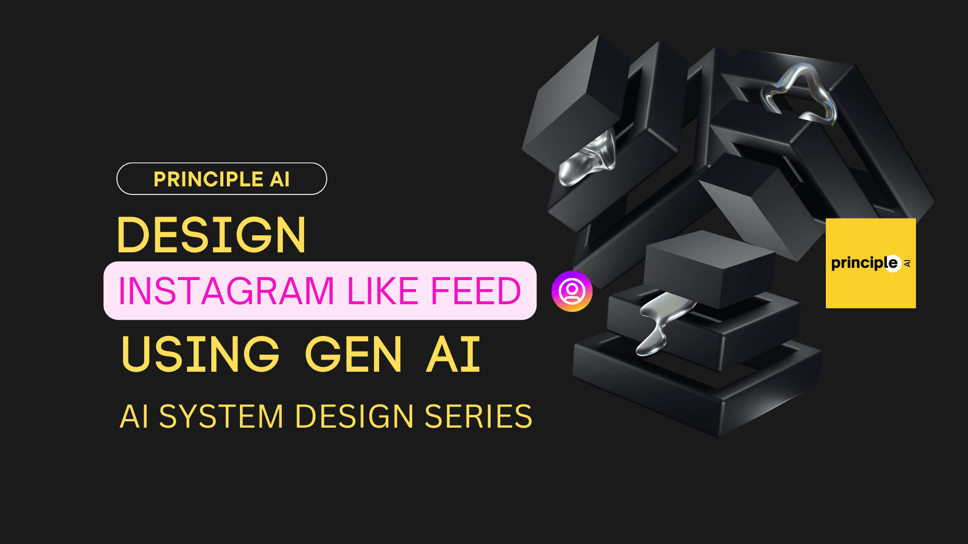 Design Instagram Feed using Generative AI